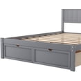 thumbnail image 6 of Full Wood Bed Frame with Sliding Storage Drawers Platform Bed with Large Storage Space, 6 of 7