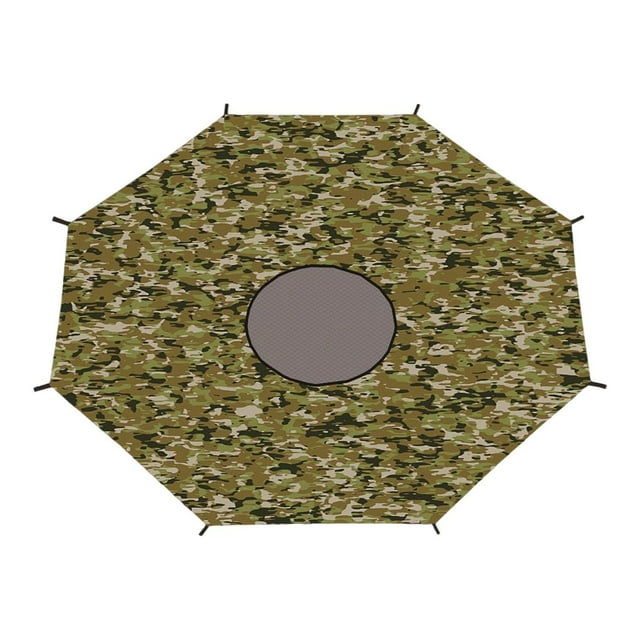 Cubierta para sombrilla de trampolín, dosel resistente para patio de , interior y exterior Diámetro 12 pies