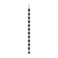 thumbnail image 1 of Cadena de lluvia para de captación de lluvia de canalones, exterior, funcional y decorativa, de metal, reemplaza el bajante de canalones y, 1 of 8