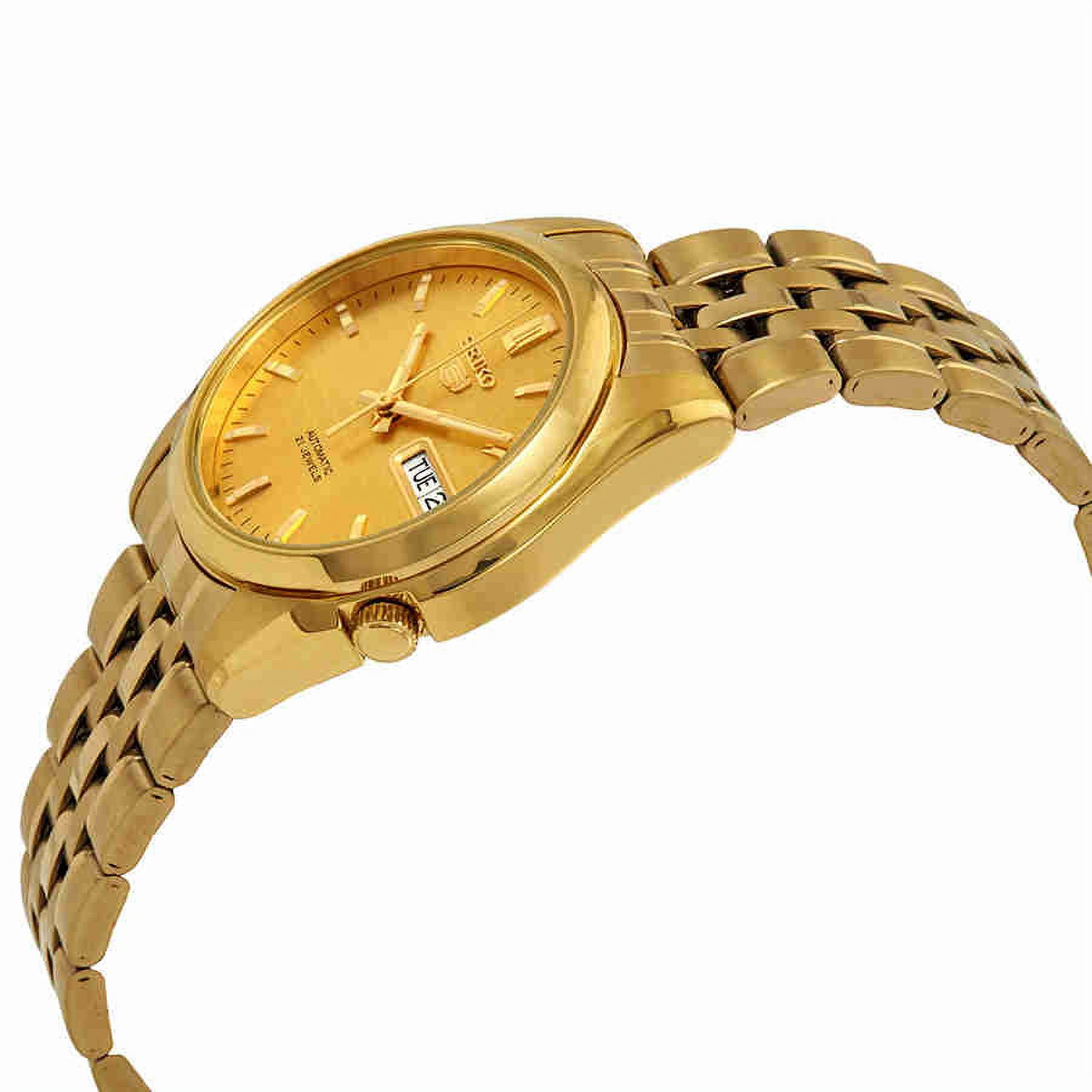 Seiko 5 Automatic SNK366K Gold reloj automatico para caballero