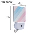 thumbnail image 4 of Yayeee LED Plug in Night Light for The Home with Auto Dusk to Dawn Light Sensors, 2 Pack, Blue Gradient, 4 of 6