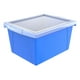thumbnail image 1 of Contenedor de almacenamiento Storex Classroom de 4 galones con tapa azul, 1 of 2