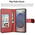 thumbnail image 6 of Takfox Galaxy S25 Ultra Case,for Samsung Galaxy S25 Ultra 6.9" Wallet Phone Case,Takfox PU Leather Magnetic Detachable Card Holders Shockproof Kickstand Protective [Flip Folio Cover] Wine, 6 of 10