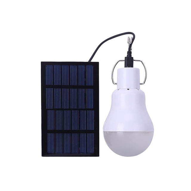 Bearachild Luz solar al aire libre Bombilla de ahorro de energía Control remoto Luces nocturnas Linterna Brillo Herramienta de iluminación para el hogar Iluminación y accesorios Bearachild HA073050-00