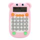 thumbnail image 1 of Arithmetic Exercise Toy Digital Display Voice Prompt 27 Keys USB C Charge Arithmetic Training Machine for Kids Education Pink, 1 of 4