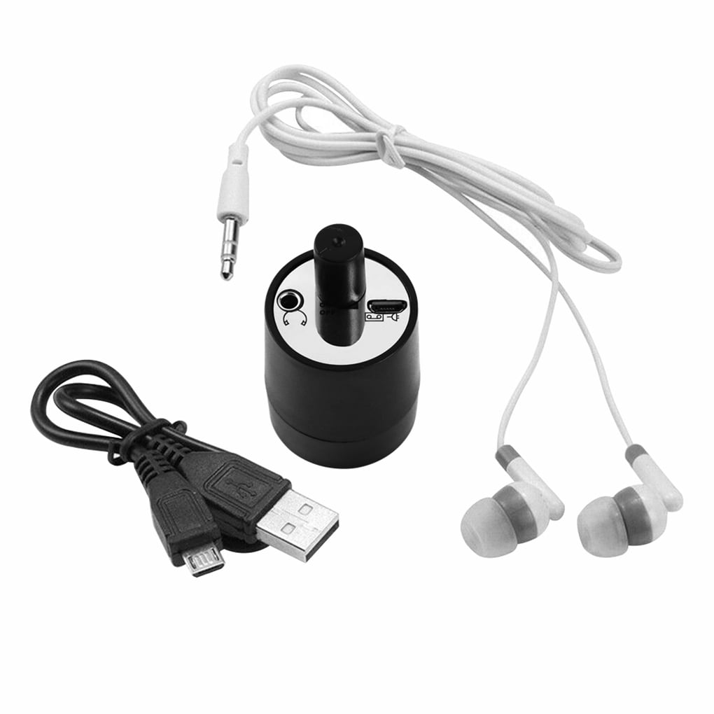 Listening Bug with USB 3.5mm Audio Port Home Office Wall Rechargeable Listening Equipment