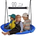 thumbnail image 2 of Yescom 40" Saucer Tree Swing with Adjustable Straps for Kids Outdoor Playground Yard, 2 of 11