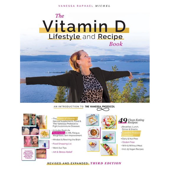 The Vitamin D Lifestyle and Recipe Book (Third Edition), (Hardcover)