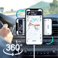 thumbnail image 3 of Soporte Magnético Porta Celular Negro Auto Carro Universal, 3 of 8