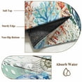 thumbnail image 2 of Sea Turtle Ocean Kitchen Runner Rug 2x6 Washable Runners for Hallway Non Slip Summer Beach Coastal Coral Wooden Large Area Rug Indoor Floor Carpet for Bathroom Laundry Entryway Bedroom Living Room, 2 of 8