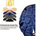 thumbnail image 2 of Casco de rugby COOLOMG Softshell para fútbol 7 contra 7 para jóvenes, 2 of 6