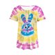 thumbnail image 3 of Tops de Ajuste Suelto para las Mujeres de Manga Corta Cuello Redondo Color Sólido, Estante de Imitación de Moda Casual, 3 of 6