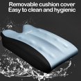 thumbnail image 5 of TZYUDK Car Seat Cushion Enhanced Support Thickened Padding All Season Use Universal Fit Vehicle Office Comfort Ergonomic Design Blue 100%Polyester, 5 of 6