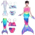 thumbnail image 2 of Traje de baño de playa para niños y adultos Traje de baño dividido Traje de baño de bikini con tirantes Traje de baño de vacaciones en la playa, 2 of 6