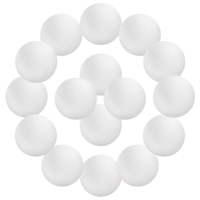 BRIGHTFUFU 20Pcs White Indoor Practice Golf Balls Soft Eva Material Quiet Multi Function Balls