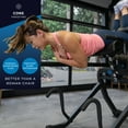 thumbnail image 7 of Teeter DEX Inversion & Core Training System – Multi-Functional Decompression Roman Chair Hyperextension Bench for Ab, Back, and Core Strength; Commercial-Grade 350 lb-Rated Home Exercise Equipment, 7 of 7