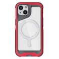 thumbnail image 2 of Funda Ghostek Atomic para iPhone 13 Aluminio Transp Roja MagSafe, 2 of 9