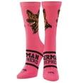 thumbnail image 2 of Cool Socks German Shepherd Fun Print Novelty Crew Socks for Women, Size 5-10, 2 of 6