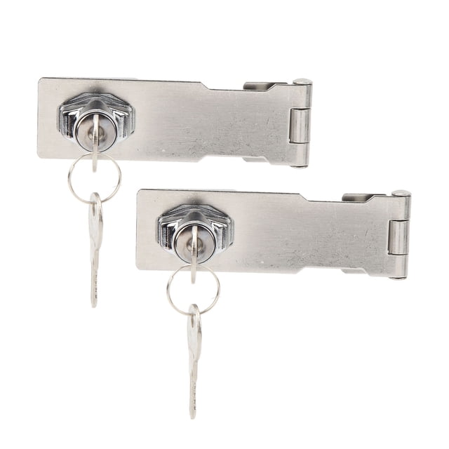 Pestillo De Cerradura Con Llave De Seguridad, Fácil De Instalar, 2 Cerraduras Antirrobo Con Llave Para Gabinetes