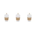 thumbnail image 3 of Inteprter Taza de café de trigo Taza de leche de agua de estilo simple con tapa Tazas Varilla de sellado Moda Drinkware Viajes Senderismo Type1 NO1, 3 of 6