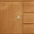 thumbnail image 4 of FESTFENDS Bouton de Porte Rétro en Laiton en Forme d'Animal avec Matériau Durable et Style Feng Shui Porte-Bonheur, 4 of 8