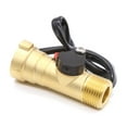 thumbnail image 4 of 1-30L/min Liquid Flows Sensors Full Brass Housing DN15 Water Flows Sensors 3.5-24V for Tankless Water Heaters, 4 of 8
