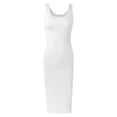 thumbnail image 4 of Dvprdro Womens Summer Casual Maxi Dress Crewneck Sleeveless Solid Flowy Long Work Dress, 4 of 8
