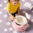 thumbnail image 4 of Ergonomic Toddler Travel Potty Lightweight Quick Clean Portable Indoor Outdoor Kids Toilet Training, 4 of 7