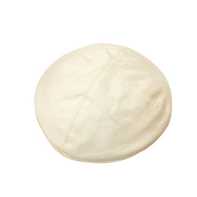 LinYooLi Japanese Short Brimmed Beret For Women In Spring And Autumn, With A Large Head Circumference And A Retro Cloud Hat That Shows Off The Face, Small Painter, And Children's Hat