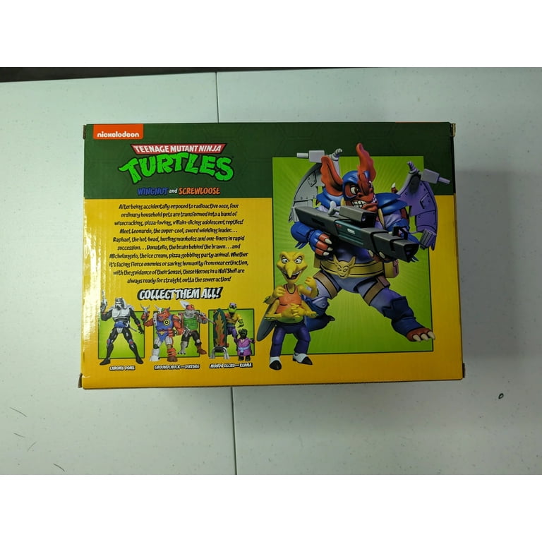 NECA Teenage Mutant Ninja Turtles Wingnut and Screwloose