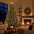 thumbnail image 5 of 30 Piece Flocked Christmas Ornaments Balls Christmas Decoration Set Multiple Styles Of Christmas Tree Decorations, 5 of 9