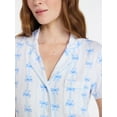 thumbnail image 5 of Joyspun Women’s Dreamy Soft Collection Bridal Knit Top and Shorts Pajama Set, 2-Piece, Sizes XS-3X, 5 of 9