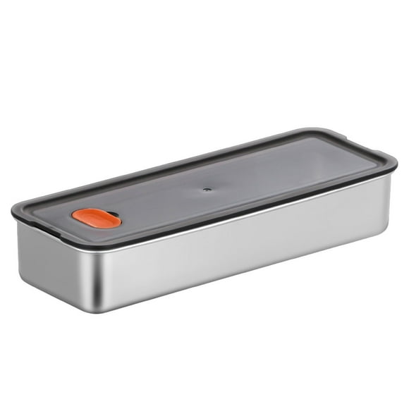 KAKOWELY bacon keeper Bacon Storage Container Meat Container Food Storage Container Bacon Keeper for Refrigerator10.55"X3.94"X1.97"