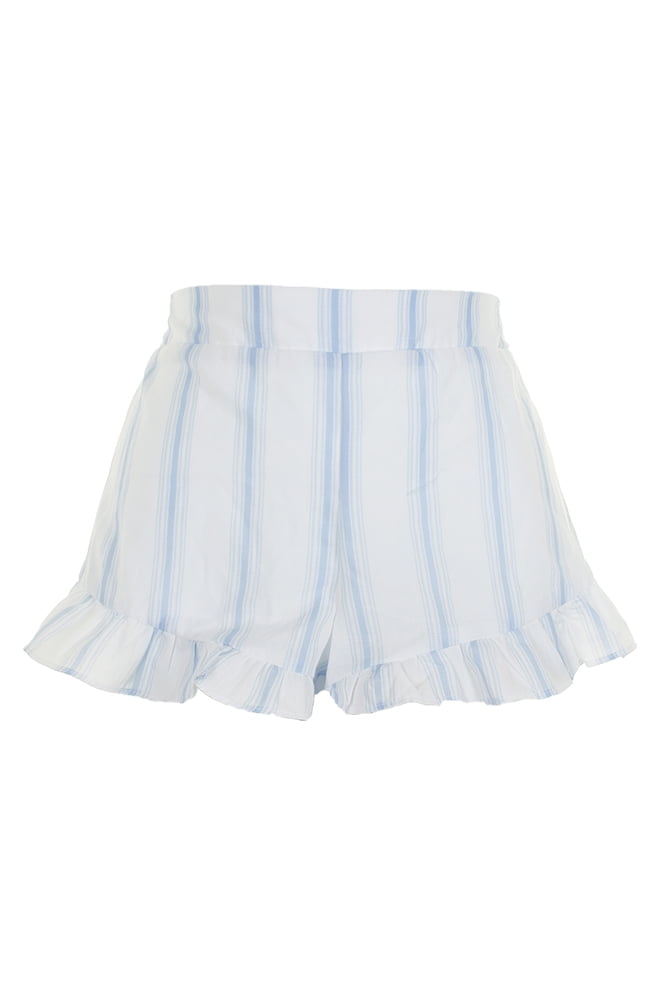 white swim cover up shorts