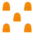 thumbnail image 3 of Minnieouse Beanie Hat Gorros de punto Ajustable Otoño Skullcap Color caramelo Hilado multifuncional Casual Ciclismo Esquí Jengibre amarillo Type2 NO2, 3 of 6