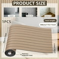 thumbnail image 4 of Peel and Stick PVC Slat Wall Panel, 118" x 15.75" Self Adhesive Faux Oak Wood Grain – 3D Soundproof Wall Panels for Walls & Ceilings, 4 of 7