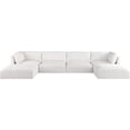 thumbnail image 4 of Meridian Furniture Ease Cream Fabric Modular Sectional, 4 of 36