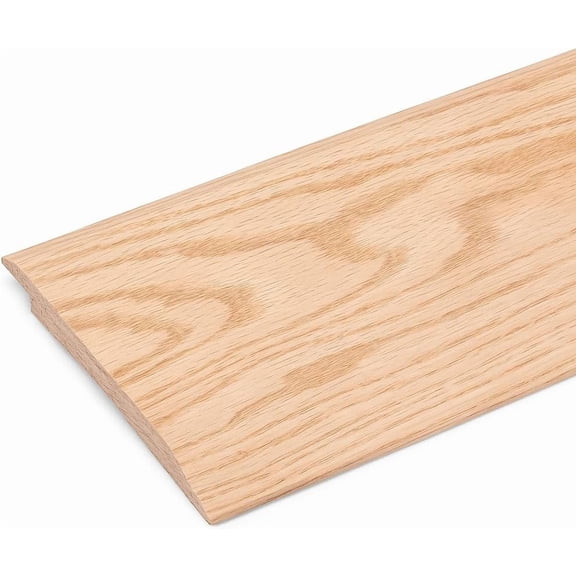 Randall Manufacturing Floor Transition Strip, Red Oak 5/16" Overlap Threshold, 5" X 5/8", 36" Long