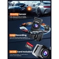 thumbnail image 6 of Dash Cam, 4K+2.5K Full HD Dash Cam Front and Rear, Dash Camera for Cars with Built-in WiFi, 3.16”IPS Screen Dashcam, Night Vision, Loop Recording, G-Sensor, Parking Mode, 6 of 7