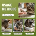 thumbnail image 4 of Cat Grass Treats, Cat Grass for Indoor Cats, 100% Organic Hairball Relief & Digestive Support, 120g, 4 of 10