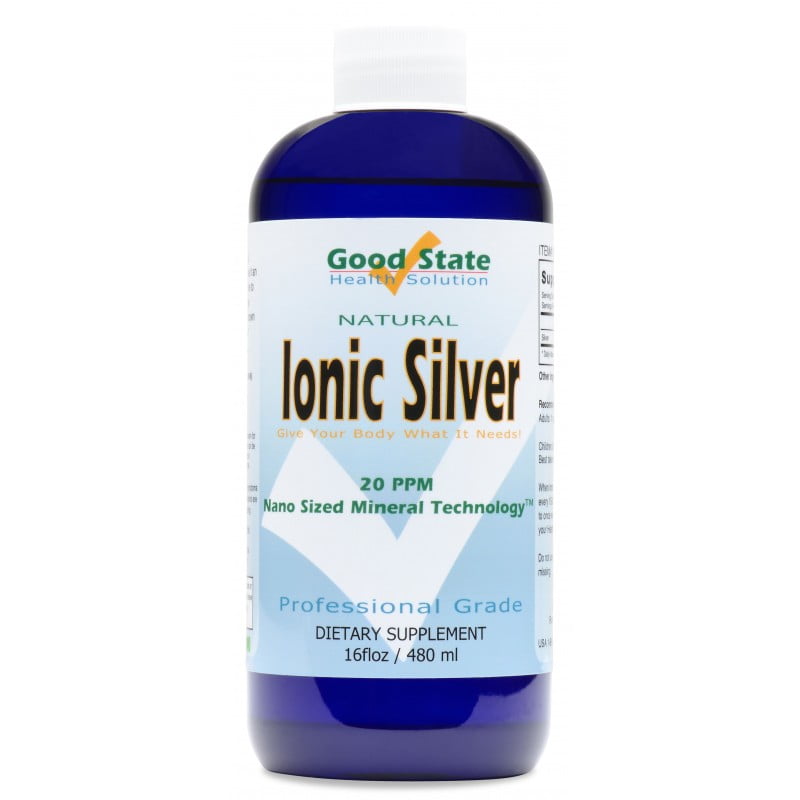 Good State Liquid Ionic Minerals Silver (96 days at 100mcg) (16 fl
