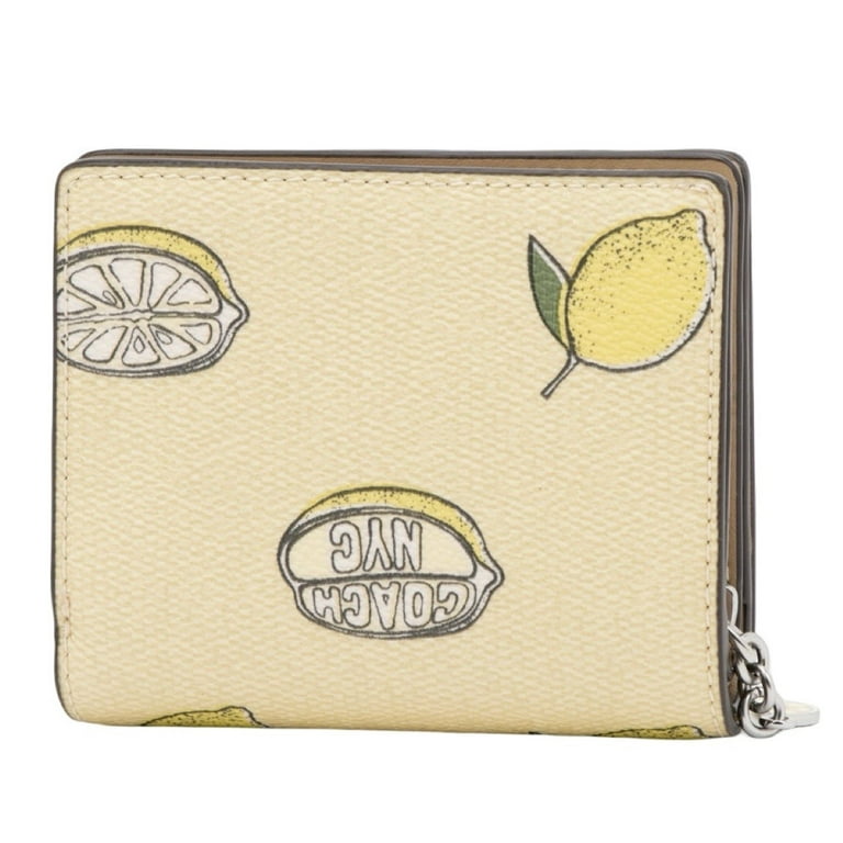 極美品✨COACH Small Wallet Mini C Logo Coach Official Mila Small Flap Wallet - Colorblock CAO14 B4