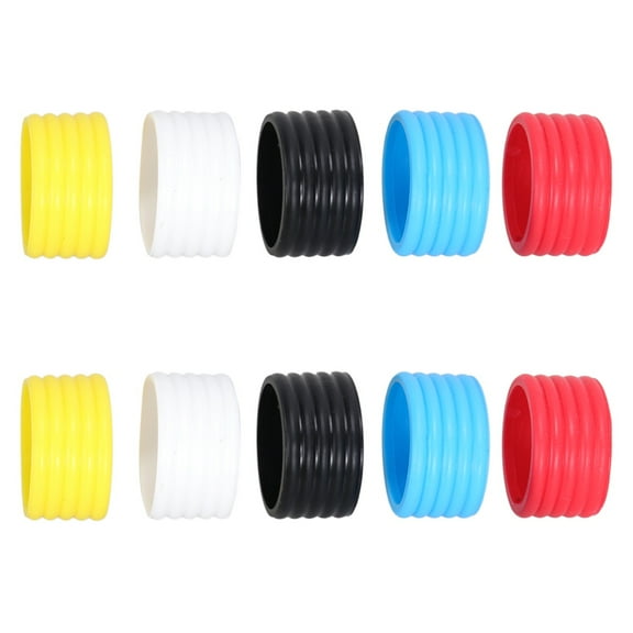 TABLZONE Tennis Overgrip Racket Bands Durable Flexible for Sports Use 10Pcs