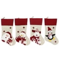 thumbnail image 4 of Viflosae Christmas Stockings Fashion Christmas Socks Gift Bag Christmas Pattern Christmas Decoration Goodybag Stocking Stuffers for Women, 4 of 9