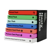 Cards Against Humanity: Nasty Bundle • 6 Nasty Themed Packs + 10 All-New Cards