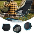 thumbnail image 6 of GARENDE Folding Camping Chair Replacement Fabric BBQ Backpacking Porch Head Support Light Blue, 6 of 9