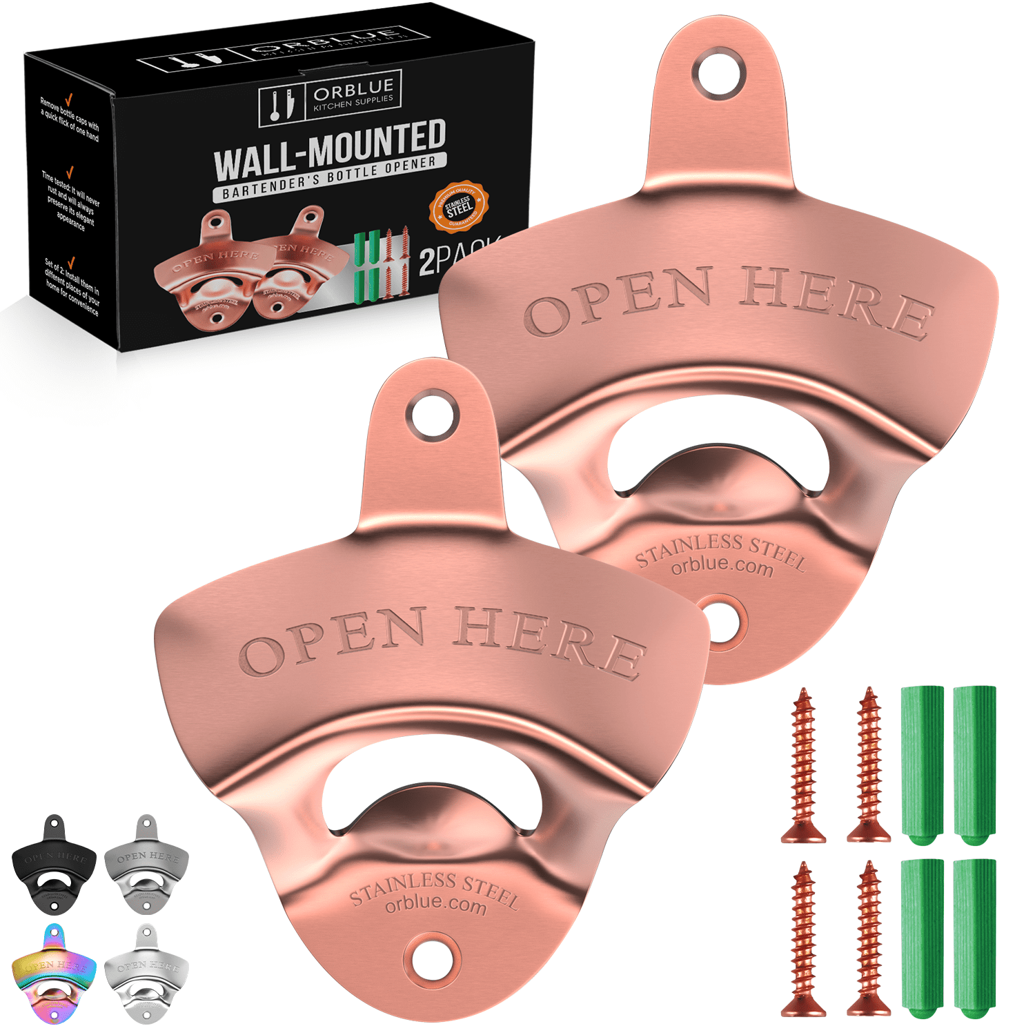 Bear Bottle Opener - Stainless Steel - Pink - White - ApolloBox