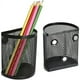 thumbnail image 2 of Popular! 2 Pack Magnetic Pencil Holder, Black Semicircle Metal Mesh Locker Organizer For School, Work, HomeClearance, 2 of 5