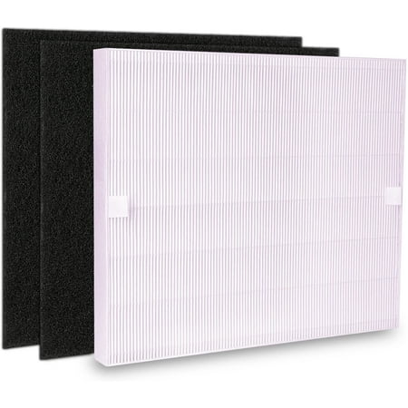 

HEPA Filters and 2 Carbon Pre Filters Compatible with AP-1512HH 3304899 Coway Air Purifier AP1512HH AP1512