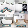 thumbnail image 4 of GZHJMY Kitchen Rug Set of 2, Cute Santa Claus Cushioned Anti-Fatigue Kitchen Mat Non Slip Washable Floor Mat Comfort Standing Mats for Office, Home, Laundry Room Carpet Runner, 4 of 7